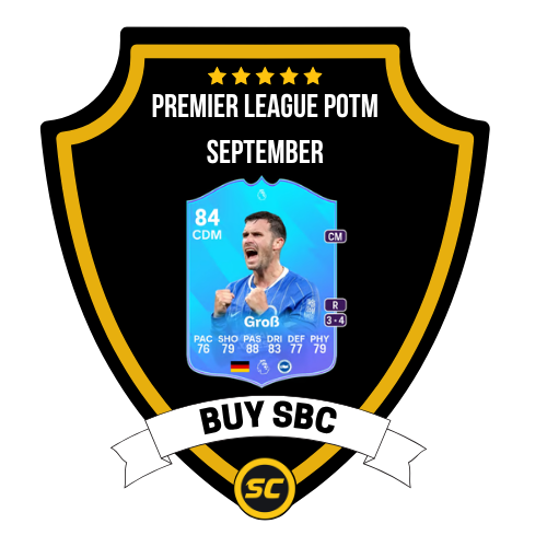 EA FC 27 SBC Premier League POTM September - PS4, PS5, Xbox One, Xbox Series X, Xbox Series S